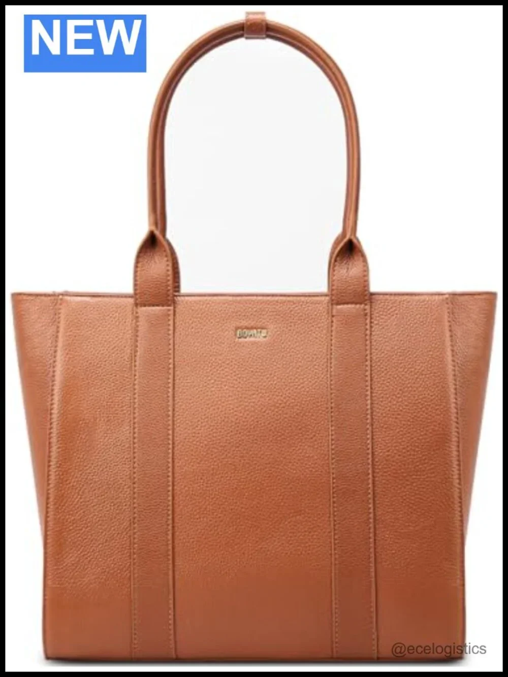 Women's Full-Grain Leather Work Tote, 15.6